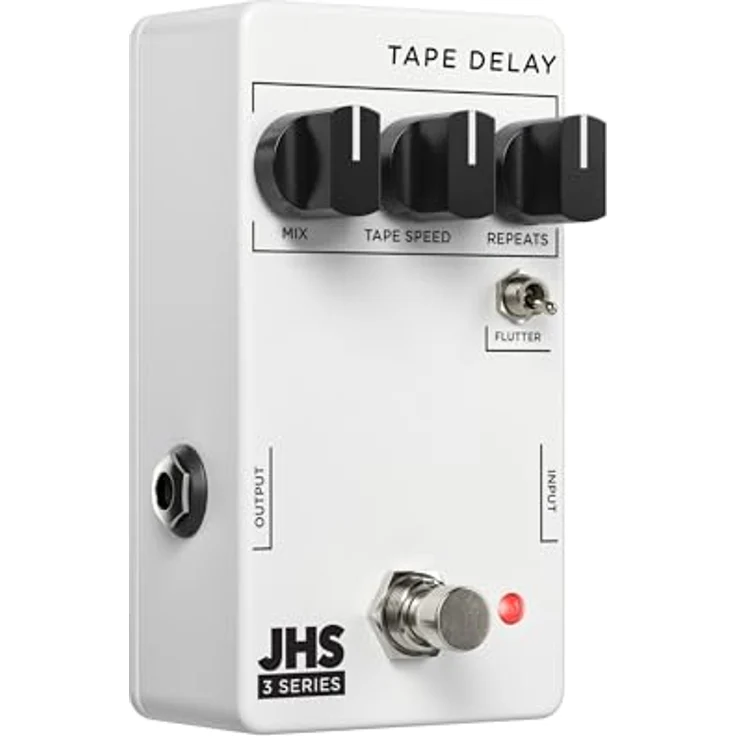 JHS Pedals 3 Series Tape Delay, Delay Effektpedal mit Tape Speed und Flutter-Schalter, True Bypass, Metallgehäuse – Bild 2
