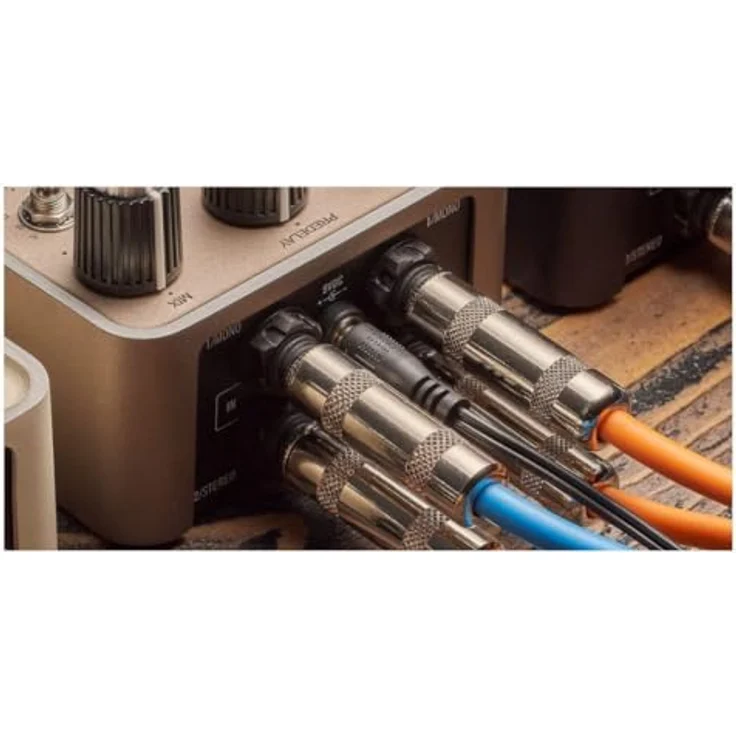 Universal Audio UAFX Golden Reverberator, Stereo Reverb Pedal mit Spring, Plate und Vintage Digital Effekten, Preset speicherbar, USB-C für Updates – Bild 5