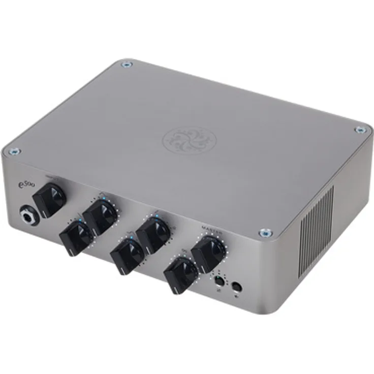 Darkglass The Exponent 500 Bass Head, Transistor Verstärker Topteil mit 500 Watt Leistung und Multieffekt-Funktionalität, Made in Finland