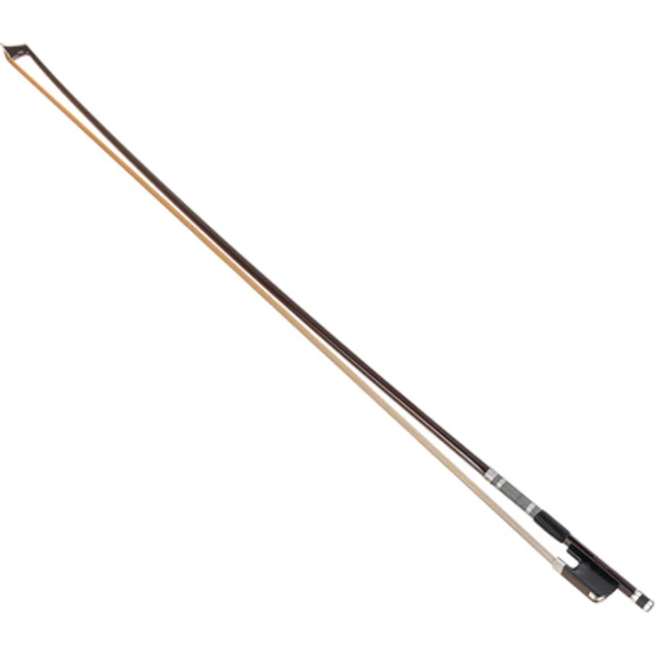 CodaBow Marquise CS Aero Violin Bow, Meisterbogen mit Kevlar Akustikkern, handgefertigtem Xebony® Frosch und Sterlingsilber-Wicklung
