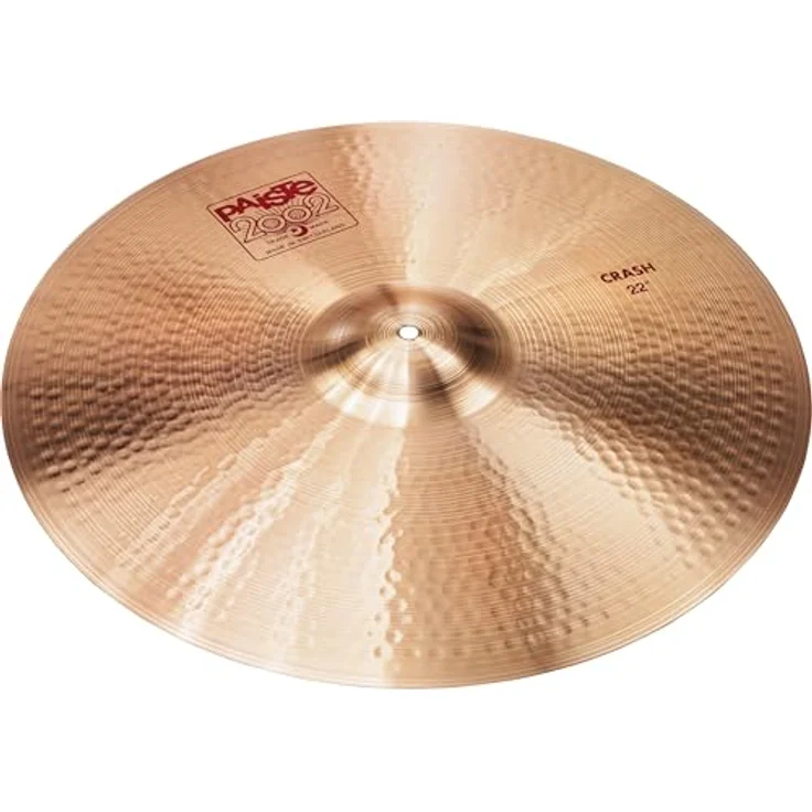 Paiste 2002 Classic 22" Crash, vielseitiges Schlagzeugbecken mit hellem, warmem Klang und gleichmäßigem Sustain – Bild 2