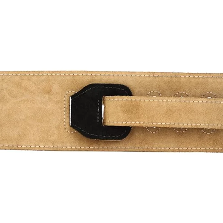 Levys Black Paisley Suede Strap, Gitarrengurt mit Wildleder Innenseite, verstellbar von 94 cm bis 130 cm, schwarz – Bild 6