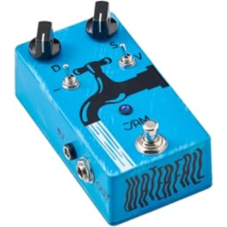 JAM pedals Waterfall, vollanaloges Chorus/Vibrato Effektpedal für E-Gitarre mit Depth und Speed Reglern, Handmade in Greece – Bild 3