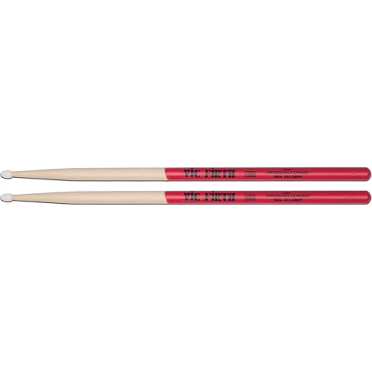 Vic Firth vf5anvg 5 A American Hickory VIC Grip Nylon Tip Drumsticks, rutschfeste Beschichtung für mehr Haltbarkeit und Grip – Bild 3