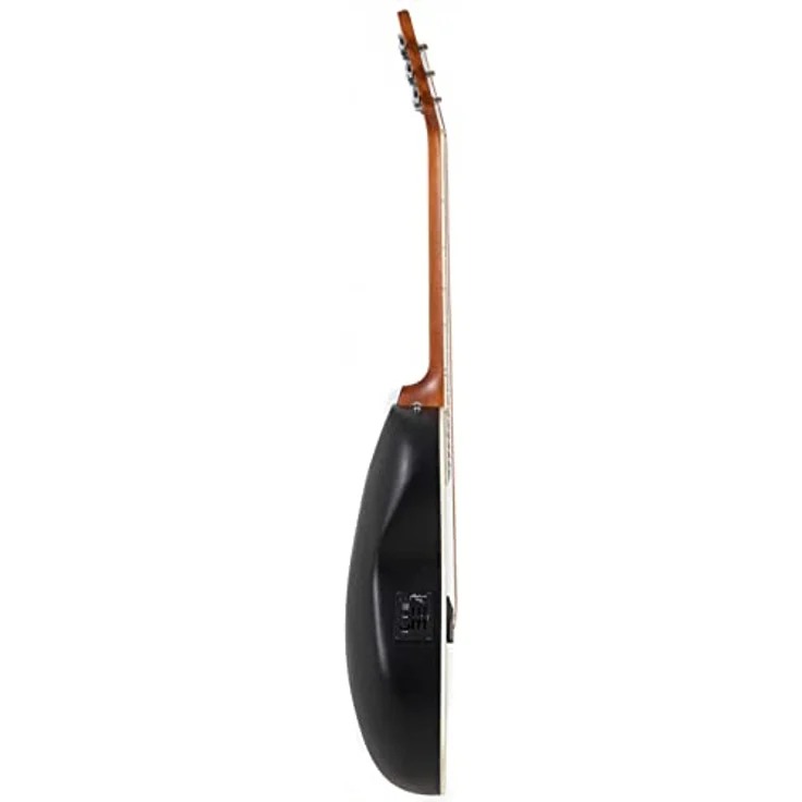 Applause Traditional AB24-5S, Mid-Depth Roundback Westerngitarre mit Cutaway, Fichtendecke, Black Satin, aktivem Preamp mit 3-Band EQ – Bild 4