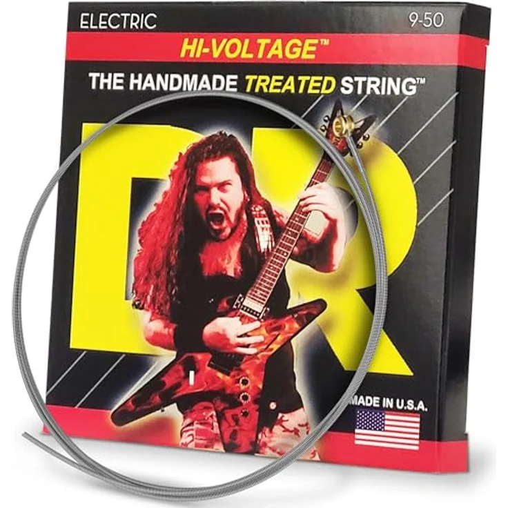 DR Strings Dimebag DBG-9/50, E-Gitarren Saiten Satz, Signature Serie, Stärken 009"-050" – Bild 1