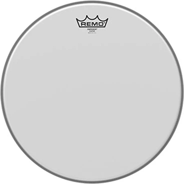 Remo Emperor Rugged White Patch, 14" beschichtetes Schlagzeugfell für warme Töne, langlebig – Bild 2