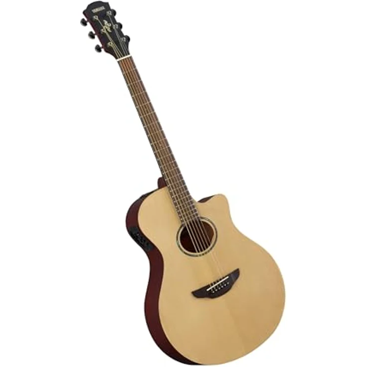 Yamaha APX 600 M NS, Western Gitarre mit Tonabnehmer, Nato Korpus, Fichten Decke, Palisander Griffbrett, Natural Satin – Bild 1