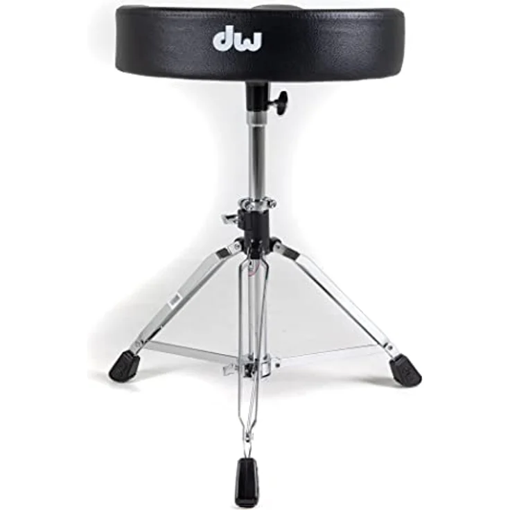 Drum Workshop Drums 3000 Series Drumhocker mit Sattelsitz, Chrom, flexibel und robust – Bild 4