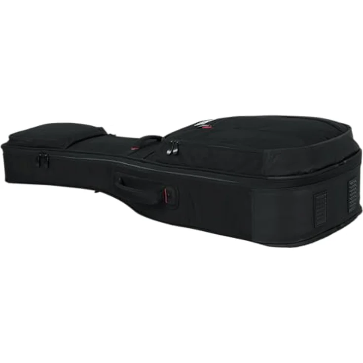 Gator G-PG Classic Guitar, Gitarrentasche der ProGo Ultimate Serie mit 25 mm Polsterung, Schwarz, inkl. Regenhülle und mehreren Taschen – Bild 12