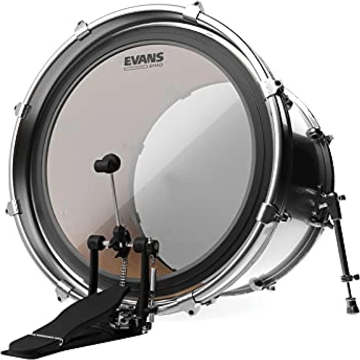 Evans TT16EMAD, 16" Clear Tom/Bass Drum Fell mit variablen Dämpfringen für tiefen Bass und Attack – Bild 4