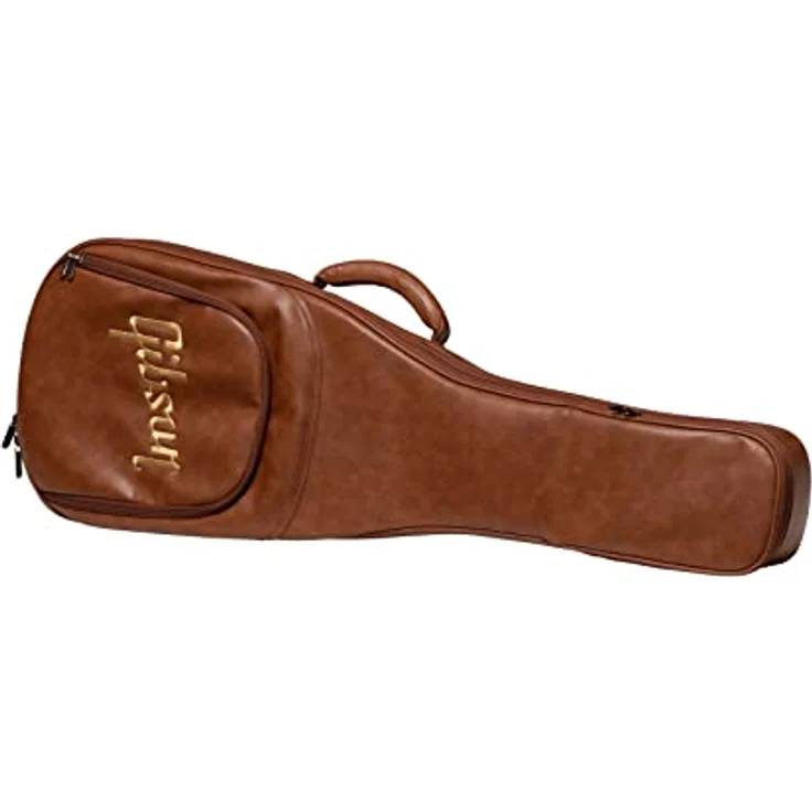 Gibson Premium Soft Case Brown, E-Gitarre Softcase für Les Paul und SG Modelle mit gepolstertem Center Pocket und Tragegriff, braun – Bild 6