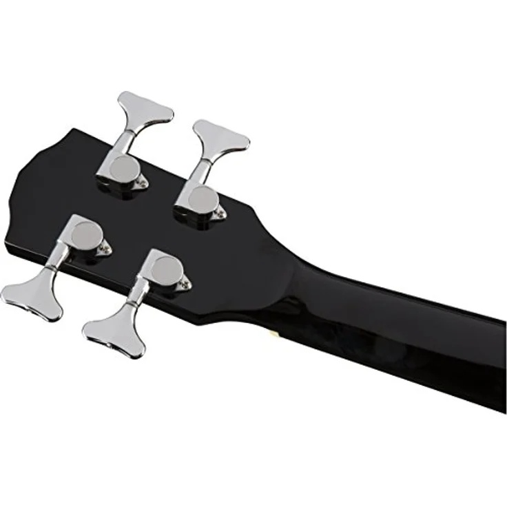 Fender CB-60SCE A-Bass, Akustikbass mit massiver Fichtendecke, Cutaway, Schwarz – Bild 9