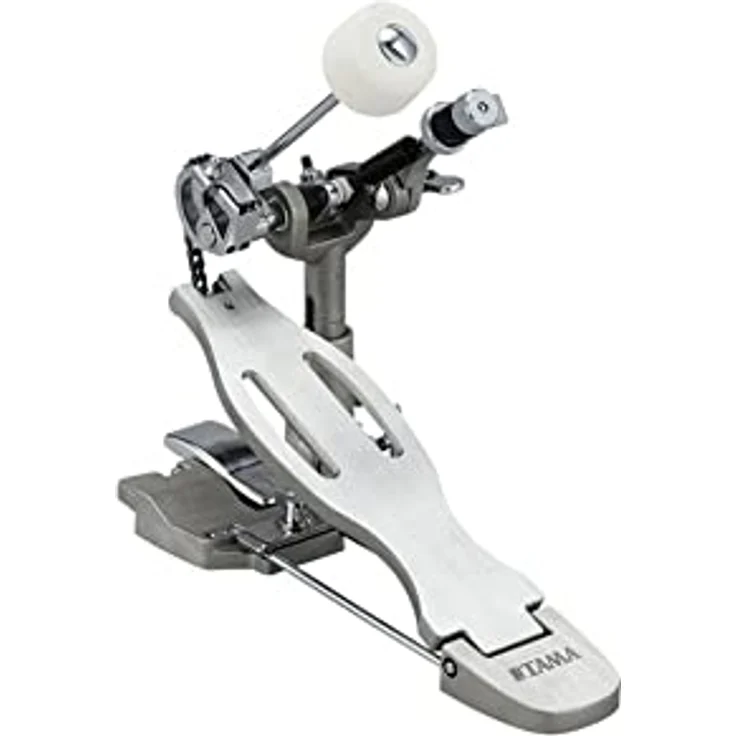 Tama HP50 Classic Pedal, Einzelfußmaschine mit höhenverstellbarem Filzbeater und individuell einstellbarem Fußplattenwinkel – Bild 1