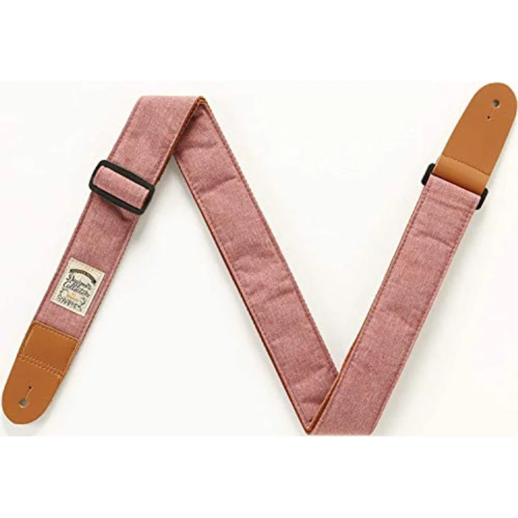 Ibanez DCS50D-RD Designer Strap, Gitarrengurt in Rot mit verstellbarer Länge bis 1700 mm und sicheren Lederenden – Bild 1