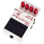 Boss JB-2 Angry Driver, Overdrive/Distortion Effektpedal mit klassischem BOSS Design, sechsfacher Moduswahl, kompakt (schwarz)
