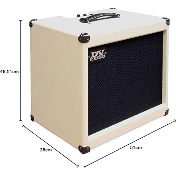 DV Mark Jazz 12, E-Gitarren Combo mit 60 Watt, 1x 12" Lautsprecher, 3-Band EQ, Reverb, Aux In, Kopfhöreranschluss, Gewicht 8,6 kg – Bild 3