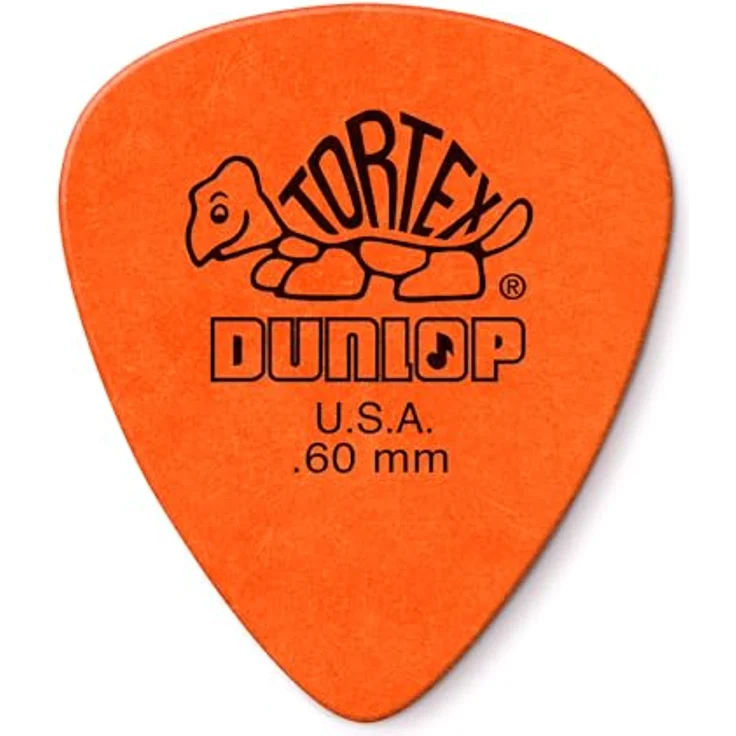 Dunlop Tortex Standard Plektren, 0,60mm, 12er Pack – Bild 1