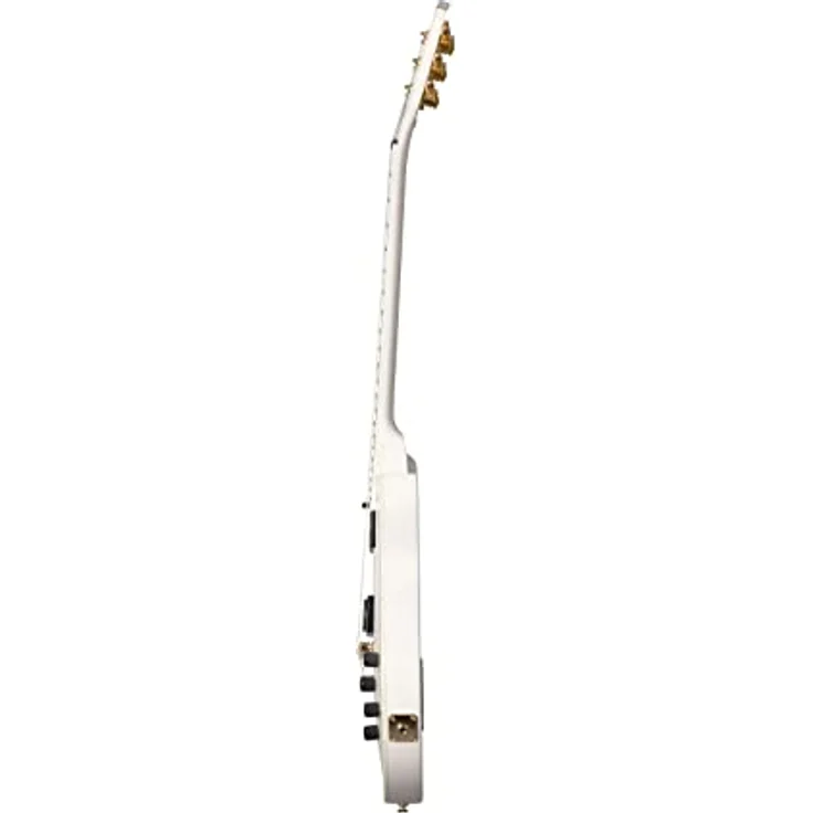 Epiphone Matt Heafy LP Custom Origins, E-Gitarre in Bone White mit Mahagoni-Korpus, Ahorn-Decke und Fishman MKH Fluence Humbuckern. – Bild 6