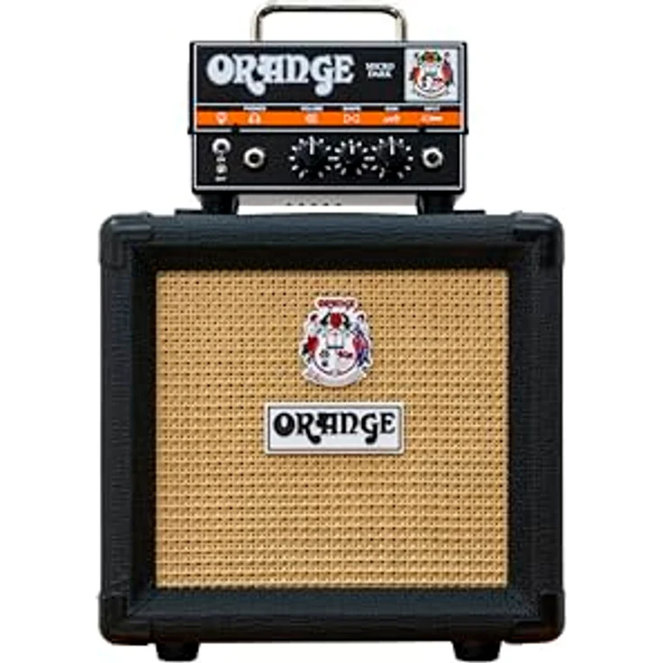 Orange PPC108 black, Closed Back E-Gitarrenbox mit 20W Leistung und 8" Lautsprecher, schwarz – Bild 4