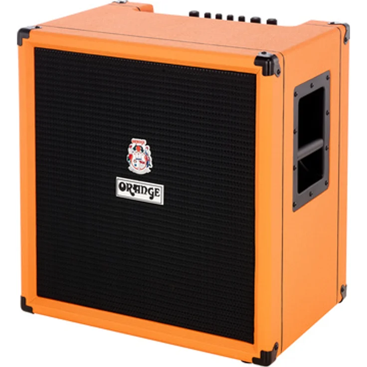 Orange Crush Bass 100, Bass Combo mit 100 Watt, 1 x 15" Lautsprecher, eingebautem Stimmgerät und FX-Loop