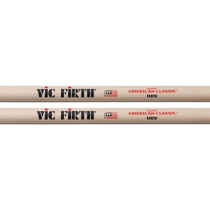 Vic Firth HD9 American Classic, Drumsticks aus Hickory mit Holz Kopf, 413 mm Länge, 15,5 mm Durchmesser – Bild 5