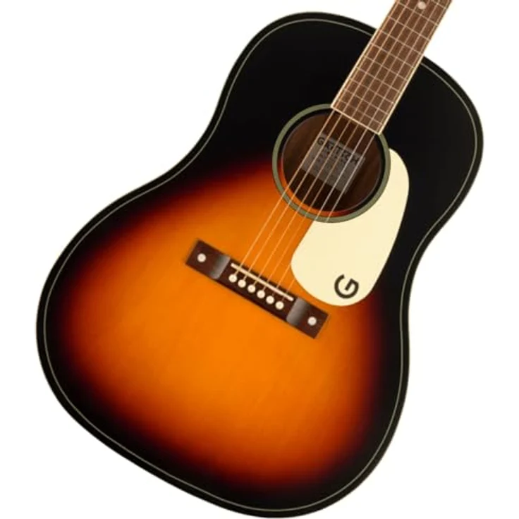 Gretsch JD Dread WPG RXB, Dreadnought-Westerngitarre mit laminiertem Linde-Top und Walnuss-Griffbrett, Rex Burst – Bild 1