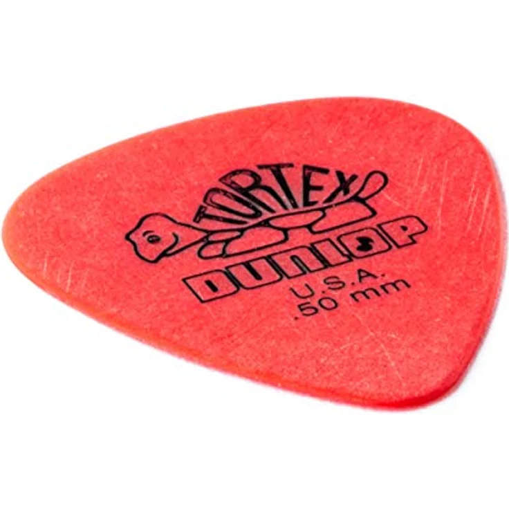 Dunlop Tortex Standard 0,50mm, Plektren 12er Pack, grün – Bild 4