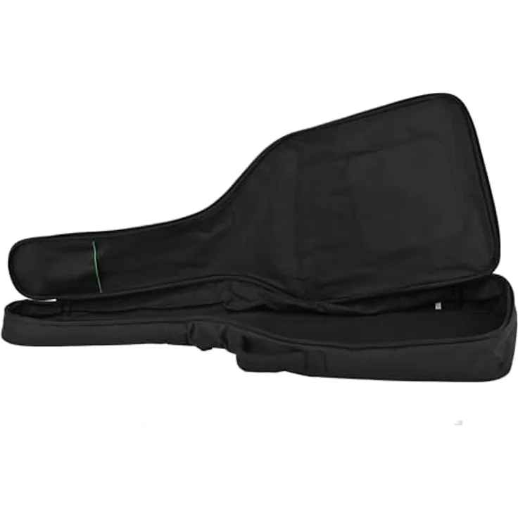 Gewa Acoustic Guitar Gigbag Basic 5, Westerngitarrentasche für Dreadnought-Style, Nylon mit 5 mm Schaumstoffpolsterung, schwarz – Bild 7