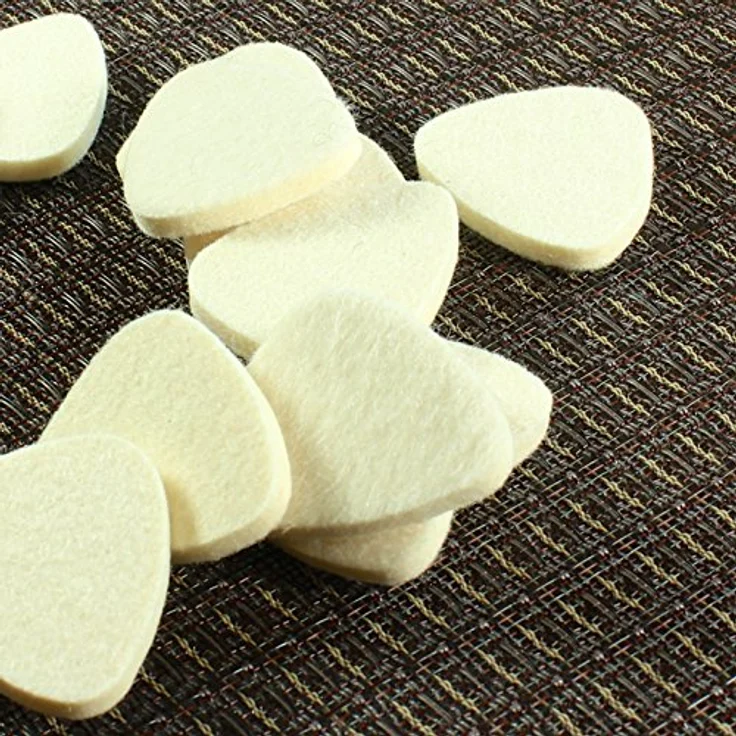 Timber Tones Felt Tones NWF1, Filzplektrum aus natürlichem Wolle, für Ukulele, 1 Stück – Bild 6