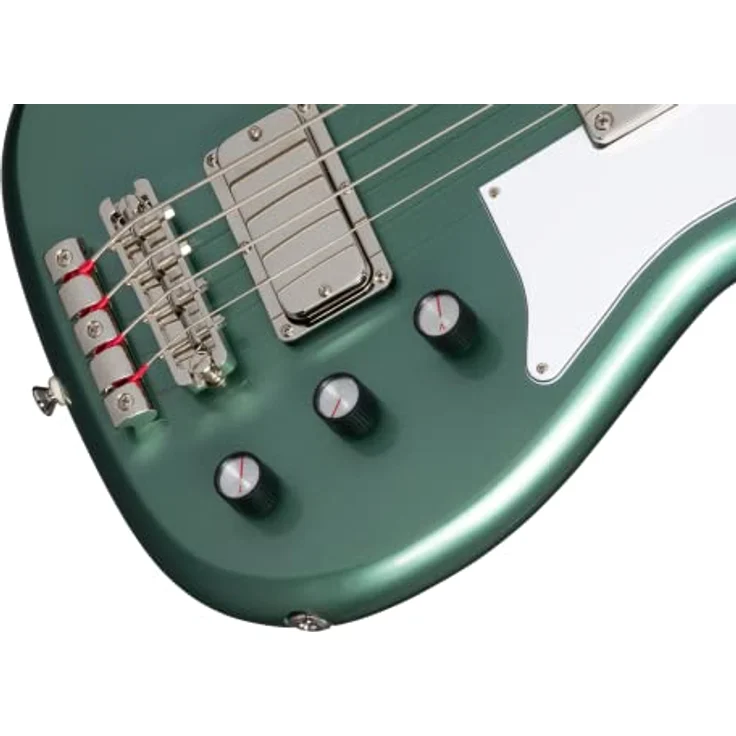 Epiphone Newport Bass, E-Bass mit Mahagoni-Korpus und Indian Laurel Griffbrett, Pacific Blue – Bild 3