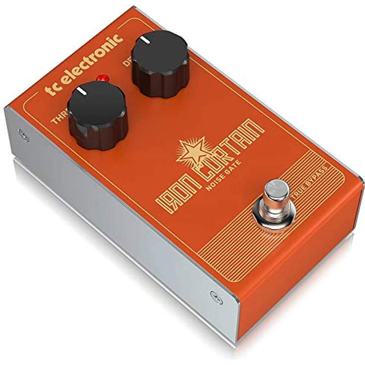 tc electronic Iron Curtain, Noise Gate Effektpedal mit True Bypass, kompaktem Design, schwarz – Bild 2
