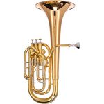 Thomann BR-802L Baritone Horn, Superior Modell in Bb, 241 mm Schallbecher, Messing Korpus, inkl. Lightcase mit Rucksackgarnitur