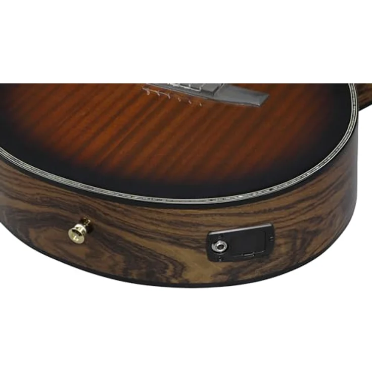Ibanez AEG74N-MHS, Konzertgitarre mit Sapele-Decke, Bocote-Boden, Nyatoh Hals und Abalone-Rosette, Mahogany Sunburst High Gloss – Bild 7