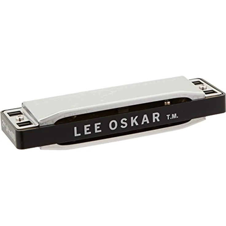 Lee Oskar Natural Minor Ab, Mundharmonika in A-Moll, 10 Kanzellen, Edelstahl-Deckel, Messing-Stimmplatten – Bild 2
