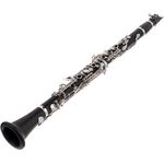 Schreiber D-61 Prestige Bb-Klarinette, 27 Klappen, Korpus aus Grenadillholz, Duodezimklappen-Verbindung, Luxus-Lederetui mit Zubehör