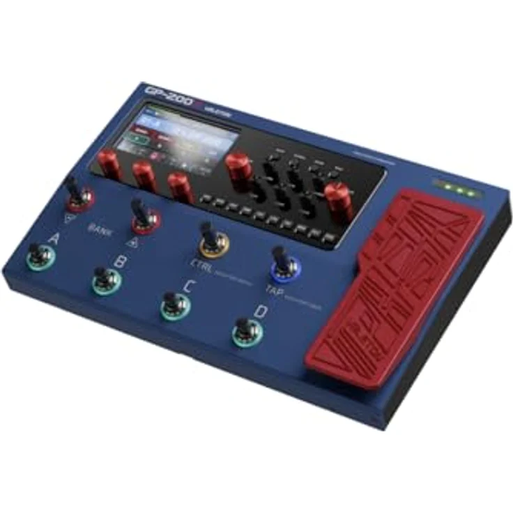 Valeton GP-200X Anniversary, Gitarren-Multieffekte mit 140 Verstärkertypen, HD-Modellierung, 8 LED-Fußschaltern und hochwertigem 180s Looper – Bild 1