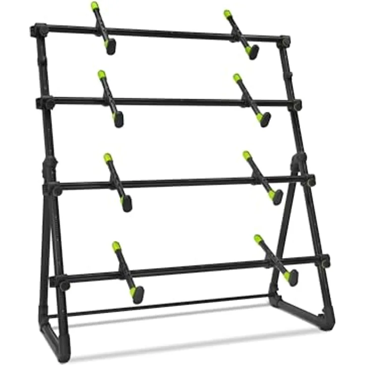 Gravity KS MKS 01 B, Flexibler Keyboard-Ständer mit vier Etagen und verstellbarem Abstand, schwarz