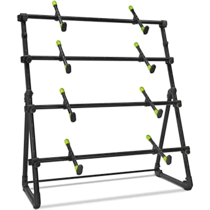 Gravity KS MKS 01 B, Flexibler Keyboard-Ständer mit vier Etagen und verstellbarem Abstand, schwarz – Bild 1