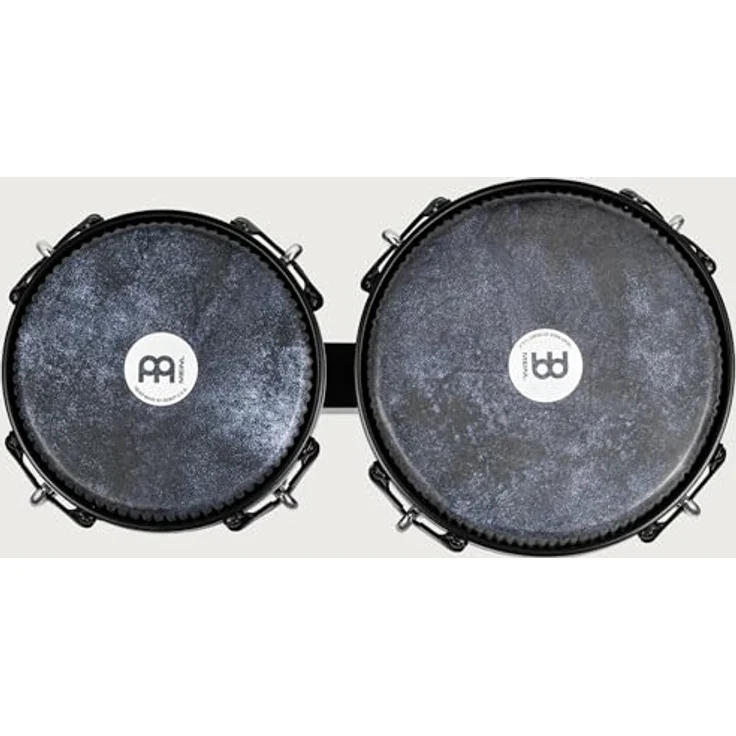 Meinl Marathon Traditional Bongo WR, 6.75" und 8" aus Siam-Eichenholz mit Remo Black Calfskin Fellen, hochglanz Weinrot – Bild 9