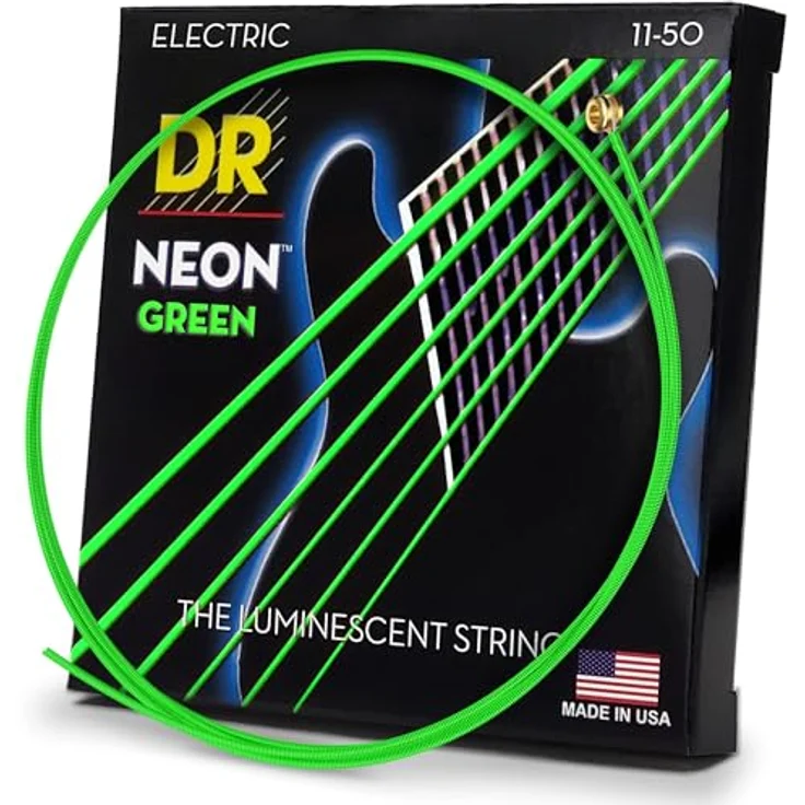 DR Strings NGE-11, Nickel bedeckte E-Gitarrensaiten, Schwer, langlebig und ohne Tonverlust – Bild 1