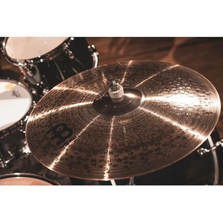 Meinl 20" Pure Alloy Custom Ride, Medium Thin Schlagzeugbecken mit warmem, verwaschenem Ton und Smoke Bronze Finish, made in Germany – Bild 7
