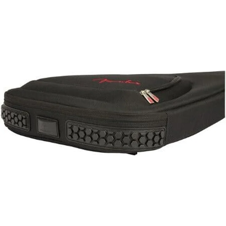 Fender FB620 Bass Guitar Gig Bag, universell mit 20mm Polsterung, Mikrofaser-Futter, schwarz mit rotem Fender Logo – Bild 8