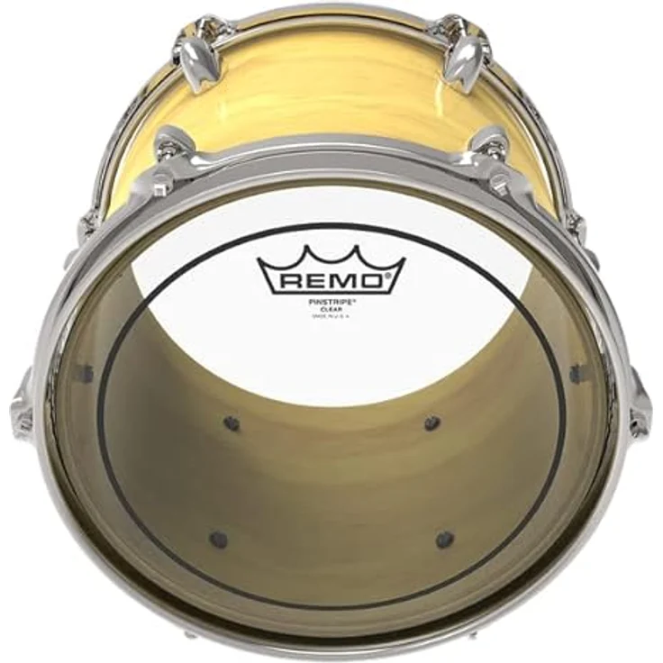Remo Schlagzeugfell Pinstripe Transparent, 6" mit klaren Klang und optimierter Dämpfung, Modell PS-0306-00 – Bild 3