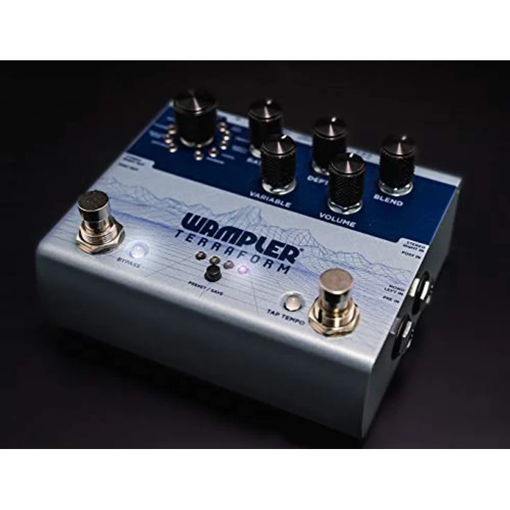 Wampler Terraform Modulator, Effektpedal mit 11 Modulationseffekten, 8 Presets, MIDI-Steuerung und True Stereo – Bild 6