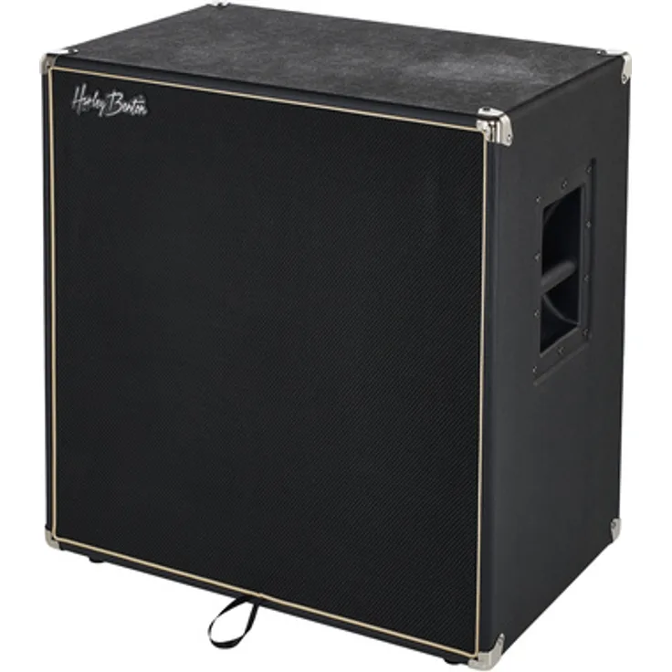 Harley Benton SolidBass 410T, Bass Box mit 4x10" Custom Voiced Tieftöner, 450 Watt RMS, 8 Ohm, Bronco Style Gehäuse