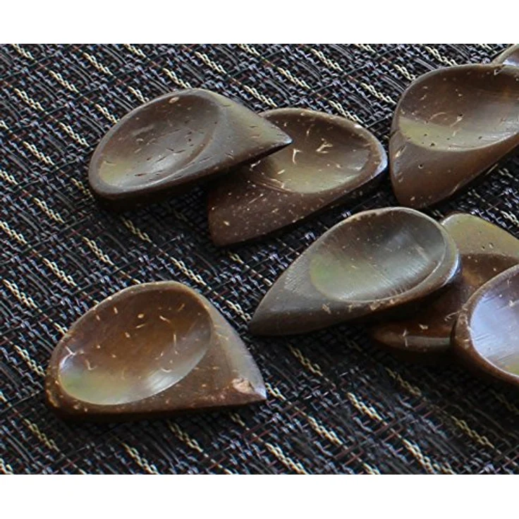 Timber Tones Funk Tones Pick Coconut, handgefertigtes Plektrum mit Jazz/Gypsy Jazz Spitze und ergonomischem Design – Bild 3
