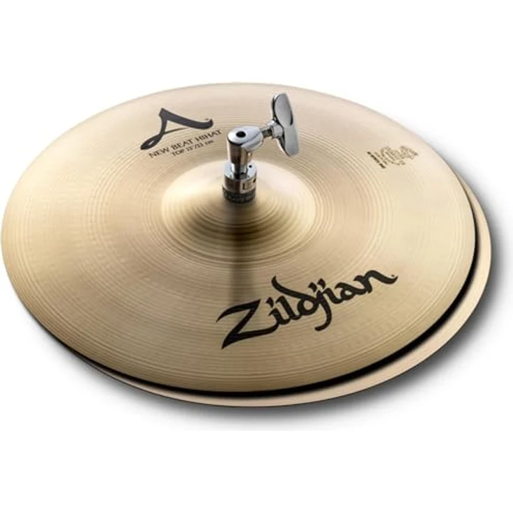Zildjian 13" A-Series New Beat Hi-Hat, Schlagzeugbecken mit abgerundetem Sound und optimaler Stockverarbeitung – Bild 1
