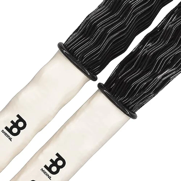 Meinl SB305 Cajon Brush, Kunststoffborsten mit Gummiringen, flexibler Griff, 358mm Länge, Made in U.S.A. – Bild 4