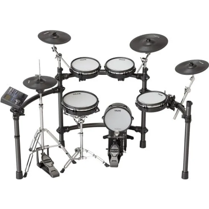 NUX DM-8 E-Drum Set, elektronisches Schlagzeug mit vielseitigen Klängen und kompaktem Design